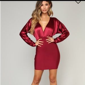 Red/wine dress *FINAL PRICE DROP*
